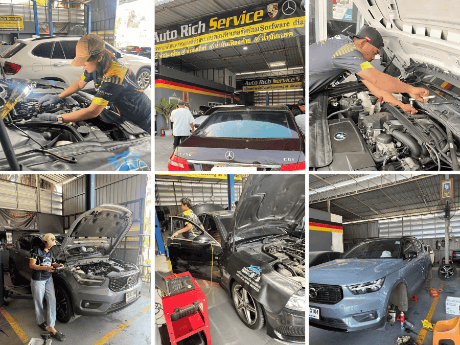 รับซ่อมรถยนต์ยุโรป บางบัวทอง